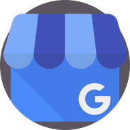 google my business icon with link to review form for Terra Sombra Farms